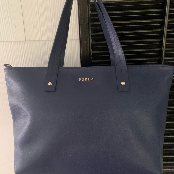 Furla Handbags - Royal Blue Furla tote - Excellent condition